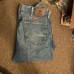 Wrangler Men's Relaxed Fit Denim Jeans